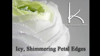 Icy Shimmering Petal Edges [upl. by Ardnassak]