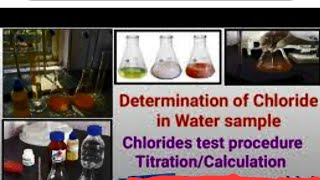 Determination of Chloride In In Water II BISHNUPRIYA MISHRA [upl. by Elleryt726]