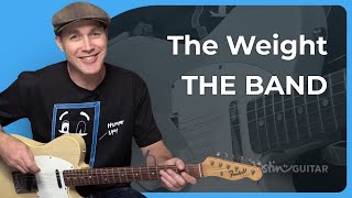 How to play The Weight by The Band  Guitar Lesson [upl. by Greyson]