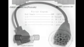 MB 38pin male to obd2 16pin female by obdiicouk38pinobd216pin [upl. by Amero]