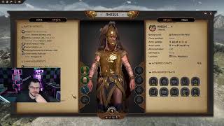 🔴Rhesus of Thrace Will Conquer All  First Playthrough  First Legendary [upl. by Engenia]