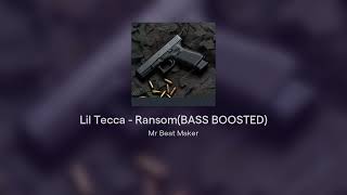 Lil Tecca  RansomBASS BOOSTED [upl. by Sharla]