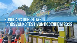 Herbstfest Rosenheim Rundgang 2022 [upl. by Ennaer]