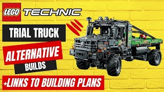 Lego 42129 4x4 MercedesBenz Zetros Trial Truck alternative builds  Top 8 alternate of 2023 [upl. by Yorgen293]