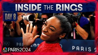 Simone Biles greatness USWNTs dramatic finish highlight Olympics Day 8  Inside the Rings [upl. by Alilad997]