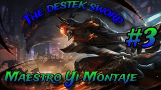 Wild rift Maestro Yi Montage  the sword of light 3 [upl. by Limoli530]