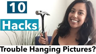 Easy Picture Hanging Hacks [upl. by Aramas]