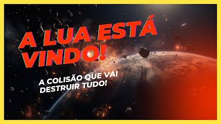 O Que Aconteceria se a Lua Colidisse com a Terra Veja a Cena Apavorante [upl. by Beka]