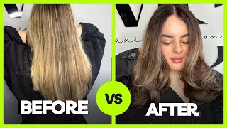 How to do a REVERSE BALAYAGE at HOME SAVE 300 [upl. by Wilfred]