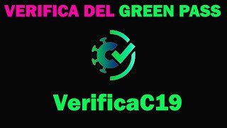 APP VerifcaC19  Applicazione per verificare GREEN PASS [upl. by Ydak]