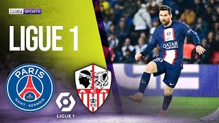 PSG vs Ajaccio  LIGUE 1 HIGHLIGHTS  05132023  beIN SPORTS USA [upl. by Arrik]