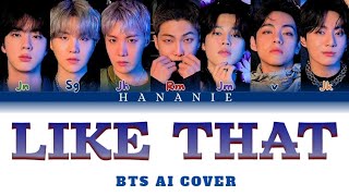 AI COVER BTS  LIKE THAT Original by BABYMONSTER [upl. by Neidhardt]