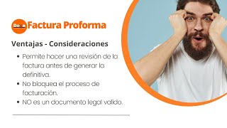 Factura Proforma una forma fácil de revisión [upl. by Baudin16]