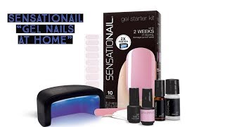 “SensatioNail” Gel Starter Kit – Nails done at home [upl. by Jairia]