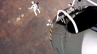 Relive The Felix Baumgartner Space Jump With Incredible New Footage [upl. by Nam]