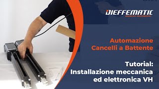 Tutorial Installazione Meccanica ed Elettronica del Kit VH per Automazione Cancelli a Battente [upl. by Angelique370]