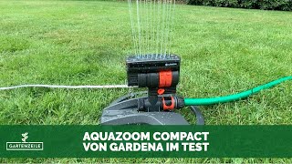 Gardena AquaZoom Compact im Test Der vielleicht beste und vielseitigste Viereckregner von Gardena [upl. by Raddy]