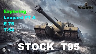 Fun Exploring T95 E 75 T54 and Leopard PT A  Live Stream World of Tanks Blitz [upl. by Nnyrat]