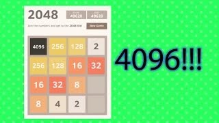 Beat 2048 Strategy Walkthrough 4096 [upl. by Mcloughlin489]