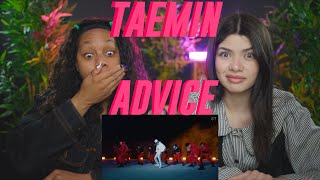 TAEMIN 태민 Advice MV reaction [upl. by Eidassac]