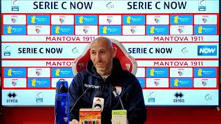 12  MANTOVA 1911 🆚 PERGOLETTESE  Conferenza stampa prepartita di Mister Possanzini [upl. by Ailesor]