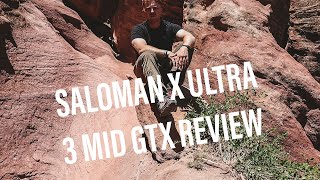 Salomon X Ultra 3 Mid GTX First Impressions and Quick Review [upl. by Einnep]