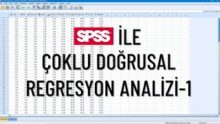 SPSS İle Çoklu Doğrusal Regresyon Analizi1  Ön Şartlardan Yorumlara Tüm Detayları İle [upl. by Ruthi]