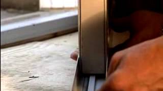 Vinyl UShape Door Bottom Installation [upl. by Ohl]