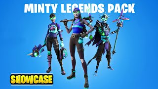 NEW Minty Legends Pack Showcase Minty Skins Bundle Fortnite [upl. by Etti]