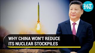 China says it will continue to modernise its nuclear arsenal rejects calls to reduce stockpiles [upl. by Amiaj451]