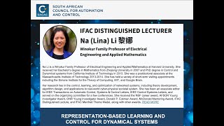 20241009  SACAC amp NITheCS Guest Lecture Representationbased Learning and Control for [upl. by Niletak538]