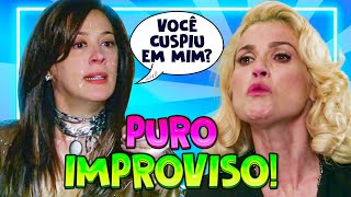 7 CENAS IMPROVISADAS EM NOVELAS 2  Dia do Chá [upl. by Naval37]