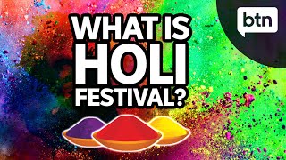 What is Holi Festival  Hindu Festival of Colour  Behind the News [upl. by Acirretahs615]