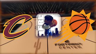 FBL Cleveland Cavaliers vs Phoenix Suns  RB WOrld 4  ROBLOX [upl. by Amoeji]