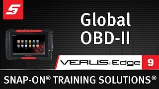 Global OBDII  VERUS® Edge 912  Snapon Training Solutions® [upl. by Neomah]