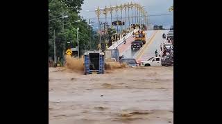 Flood n Chiang Rai City Bridges Closed  Sept112024 [upl. by Kelda827]