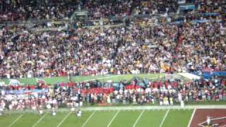 Super Bowl XLIII Steelers  Cardinals  SANTONIO HOLMES TD CATCH [upl. by Sancho555]