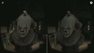 Escape Pennywise VR Google Cardboard 3D SBS Virtual Reality Video [upl. by Latsyek]