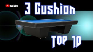 Top 10 Best 3 Cushion Billiards Systems Techniques Tutorial 2018 billard 3 bandes [upl. by Yentyrb]