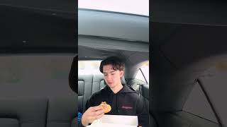 Krispy Kreme 1 bite challenge [upl. by Rebecca]