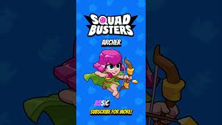 Squad Busters Archer Evolution All Forms ⭐ squadbusters brawlstars supercell [upl. by Padraig]