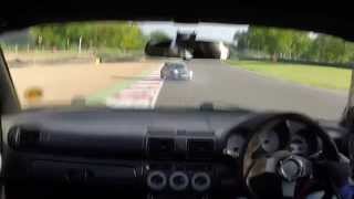 Mini Cooper S Works GP does a 360 Spin down Paddock Hill Bend almost crash Brandshatch Track day [upl. by Neil]