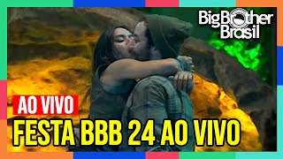 🔴BBB 24 Festa ao vivo com show de Lulu Santos ULTIMA FESTA [upl. by Renraw]