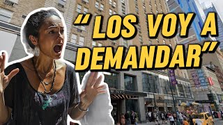 VENEZOLANA EXPULSADA DE REFUGIO EN NY AMENAZA CON DEMANDAR [upl. by Amandie]