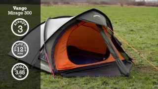 Vango Mirage 300 tent  Cotswold Outdoor product video [upl. by Ullyot150]