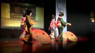 quotGejszaartquot  taniec gejsz shamiseny geisha danceampshamisens [upl. by Ohaus]