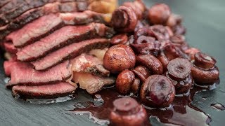 Steak grilled on Cast Iron  Côte de Boeuf [upl. by Orestes]