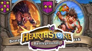 Quilboars Still WORK Hearthstone Battlegrounds [upl. by Tnomyar80]