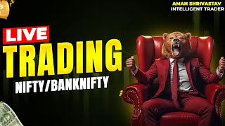 Nifty 50  Bank Nifty Option Trading live 23022024  Live Friday Analysis With Aman Srivastav [upl. by Thekla]