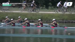 Championnat de France J16 Bateaux longs Libourne 2019  Finale du quatre de couple hommesJ16H4x [upl. by Elayne]